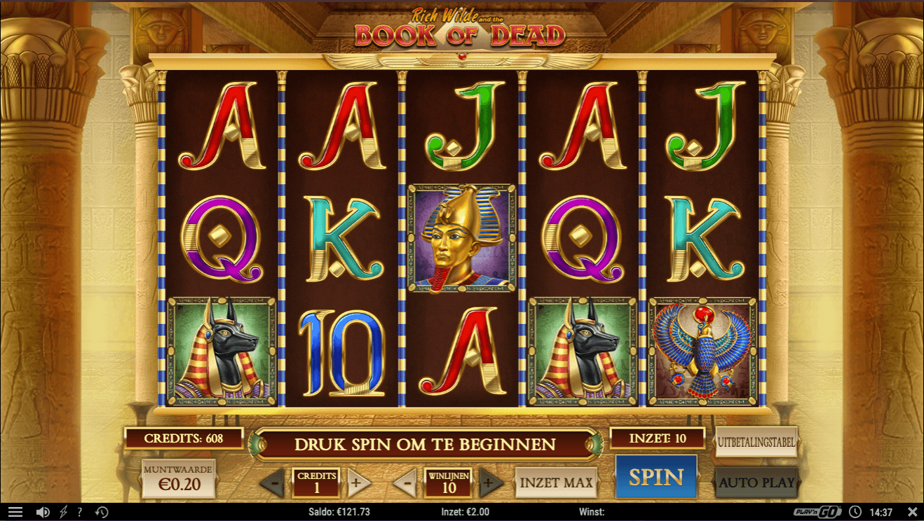 Book of Dead slot demo: speel gratis en ontdek de functies