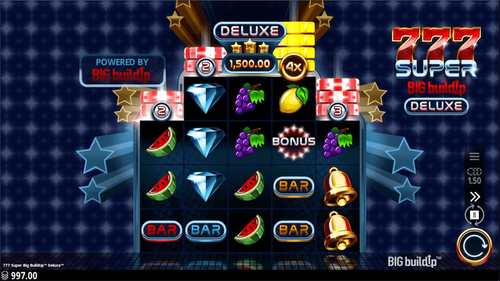 777 Super BIG BuildUp Deluxe - Gameplay Image