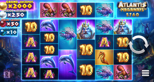 Atlantis Megaways - Gameplay Image
