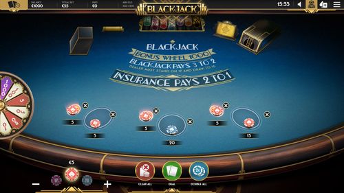 Blackjack Bonus Wheel 1000 - Gameplay Image