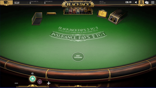 Blackjack Single Hand (Single Deck)