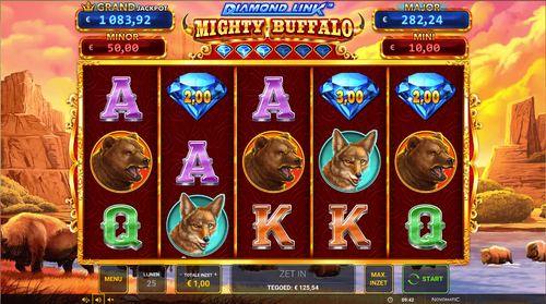 Diamond Link Mighty Buffalo - Gameplay Image