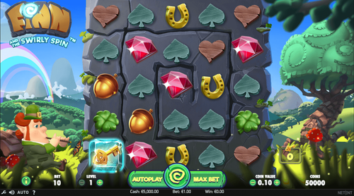 Finn and the Swirly Spin - Gameplay Image