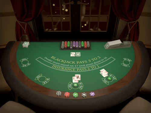 First Person Blackjack - Gameplay Image