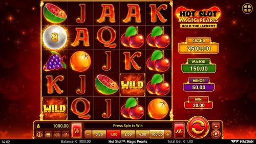 Hot Slot Magic Pearls - Gameplay Image