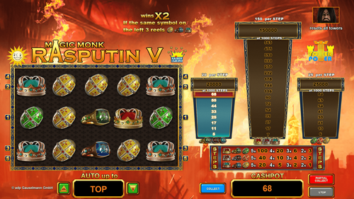 Magic Monk Rasputin V - Gameplay Image
