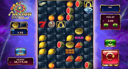 Million 777 Wheel - Gameplay Image