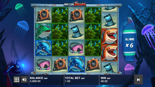 Razor Shark - Gameplay Image