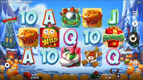 Spinions Christmas Party - Gameplay Image