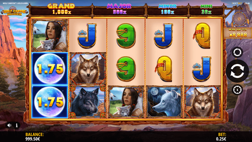 Wolf Canyon: Hold & Win